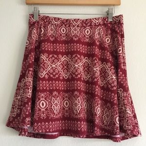 🌸Red and white skirt🌸